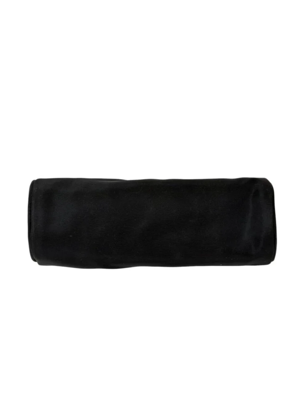 NWT Prada VINTAGE Black Nylon Vela Cylinder Cosmetic Pouch